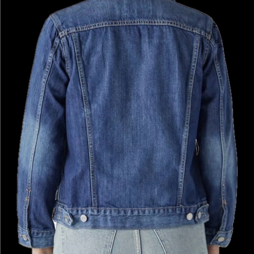 Lucky Brand Blue Denim Jacket - Picture 3 of 5
